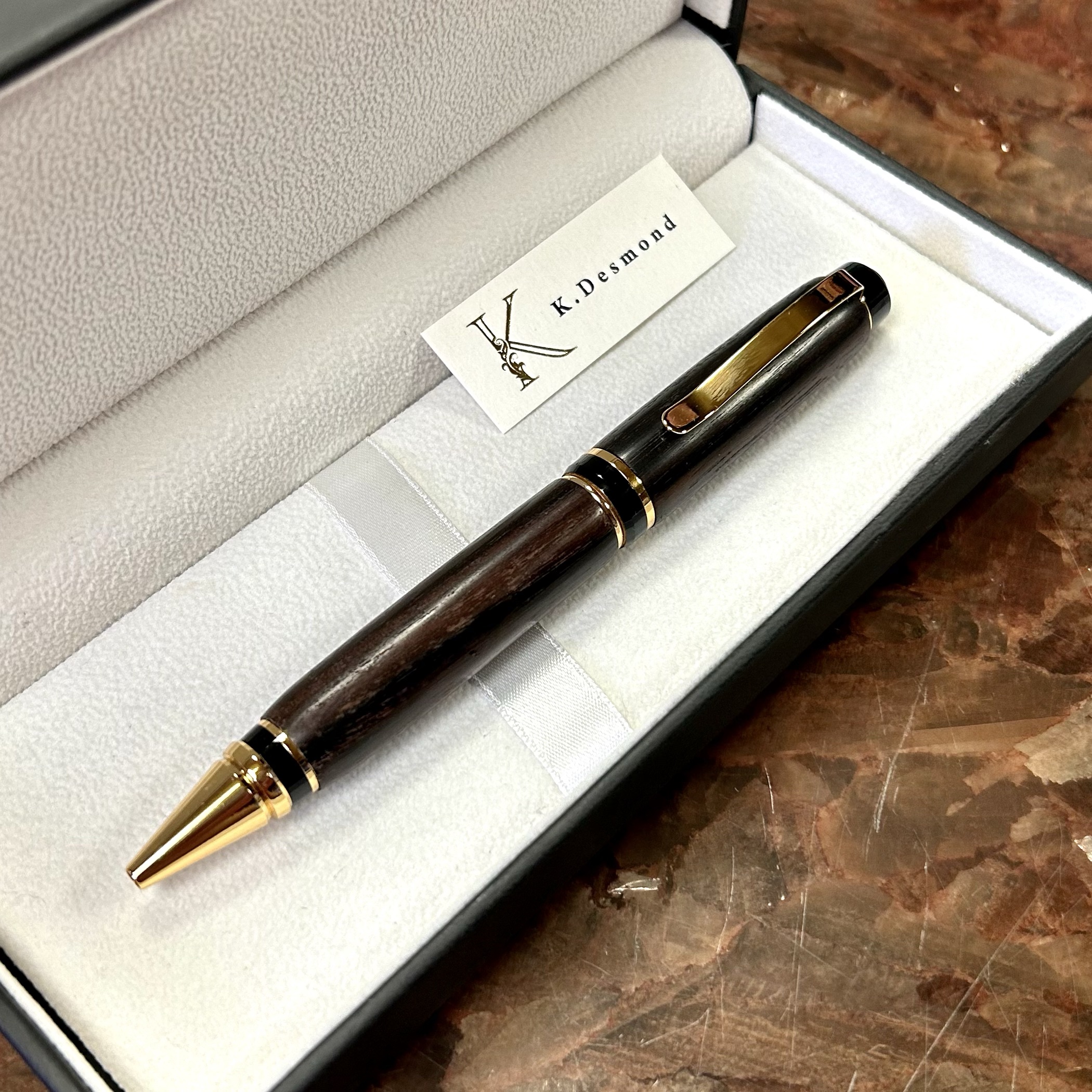 エボニー・黒檀ボールペン | 金井工房オンラインショップ